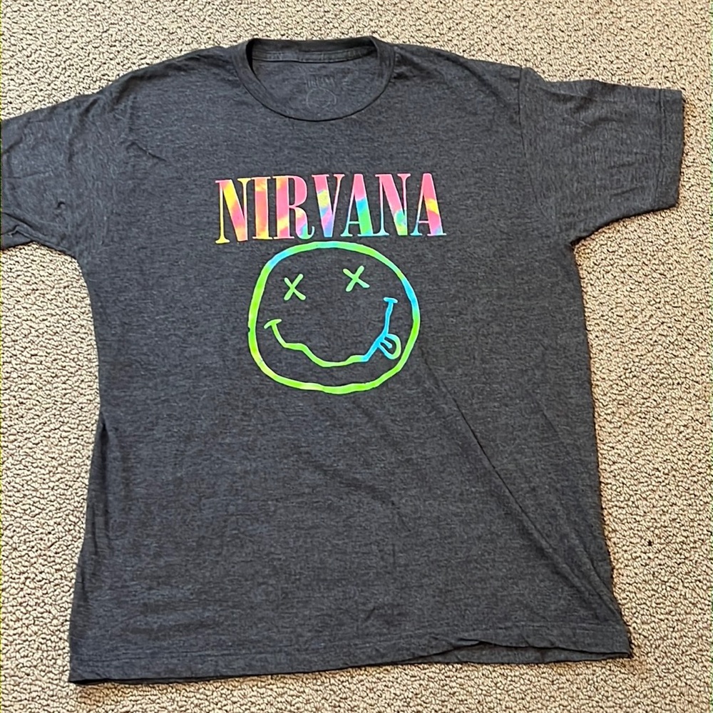 Nirvana T Shirt Men's XL